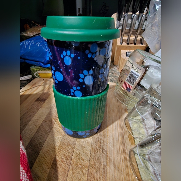 Dog Cat Pet Pawprint Travel Mug - Picture 5 of 5